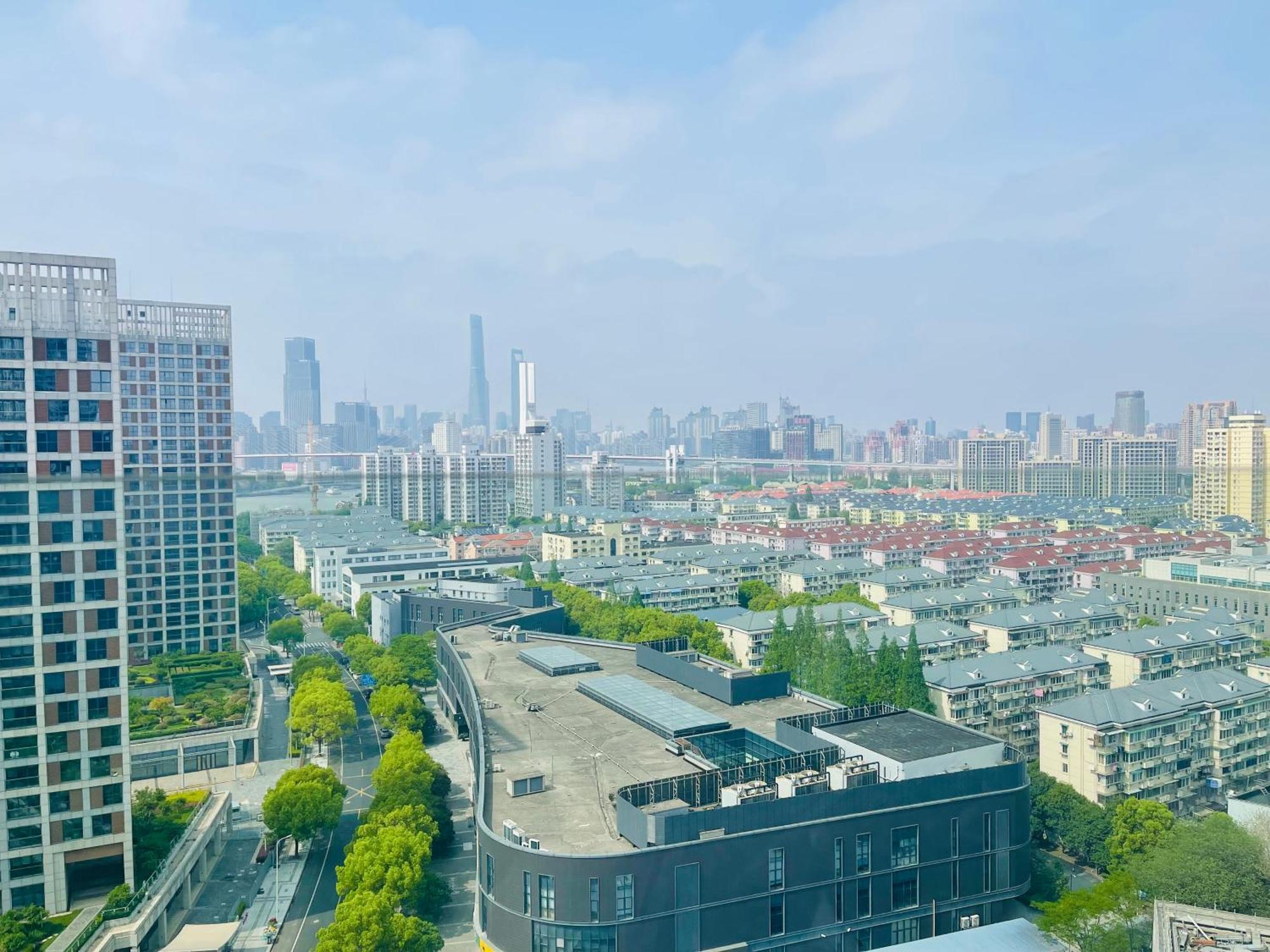 Atour S Hotel Shanghai Lujiazui Expo Center Buitenkant foto